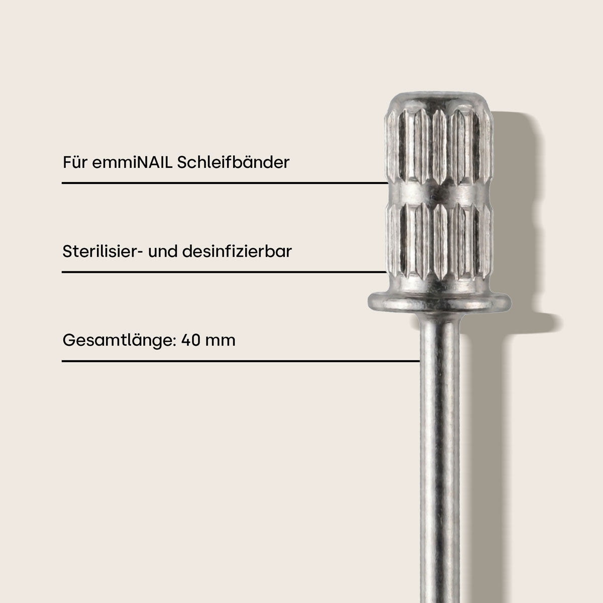 Embout pour mandrin Emmi-Nail 