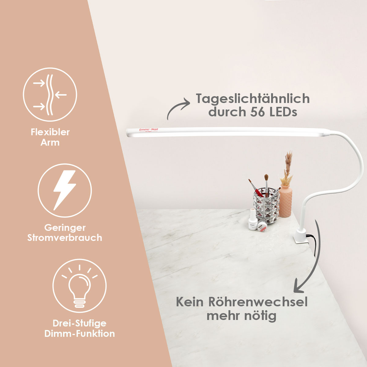 Flexi LED 2.0 workstation light - white 