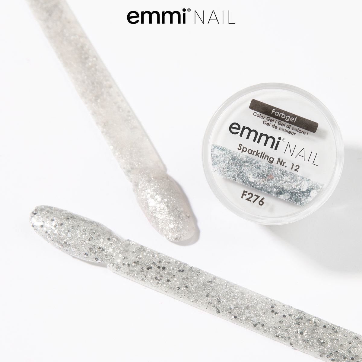 Gel scintillant Emmi-Nail n° 12 -F276-