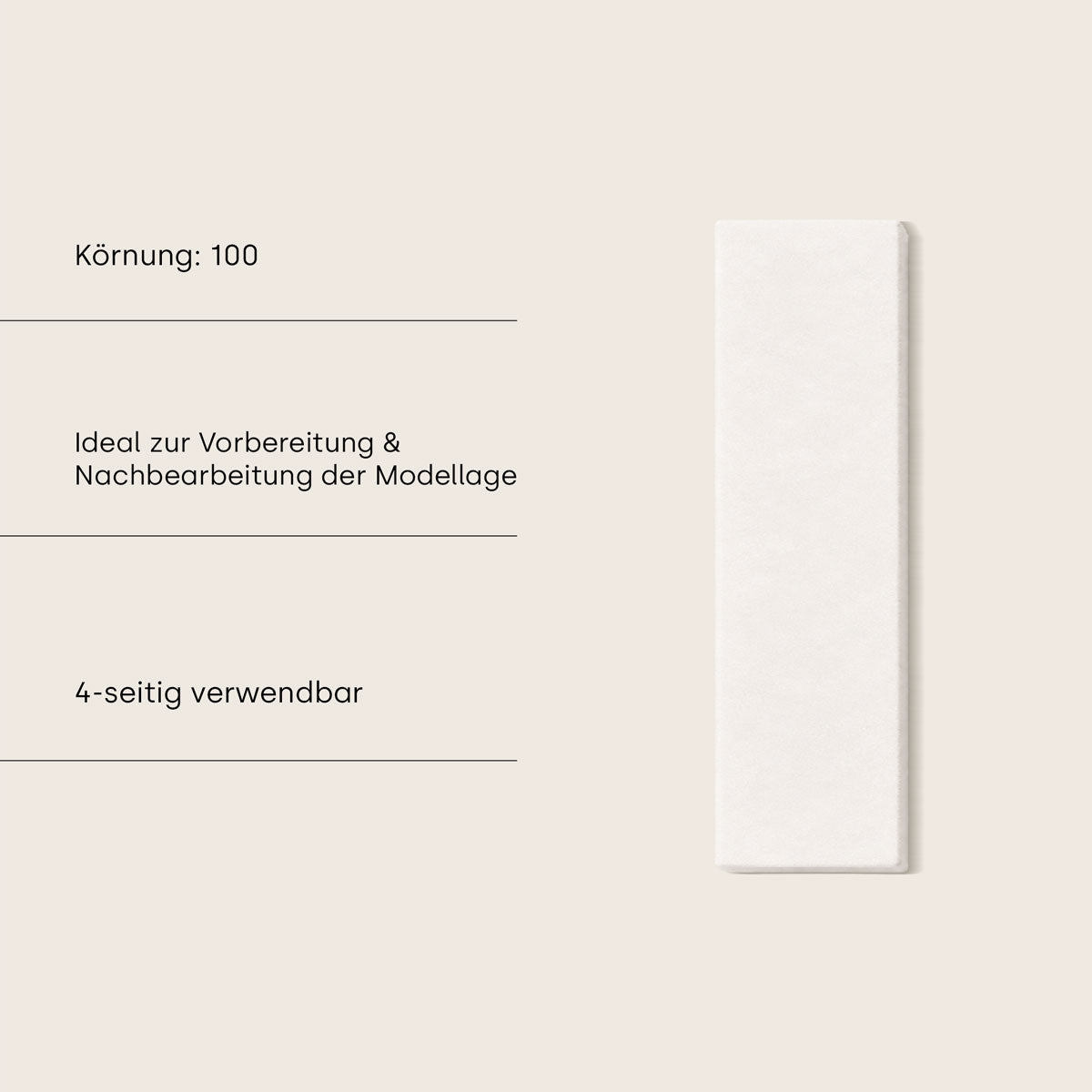 Buffer "Studioqualität" weiß