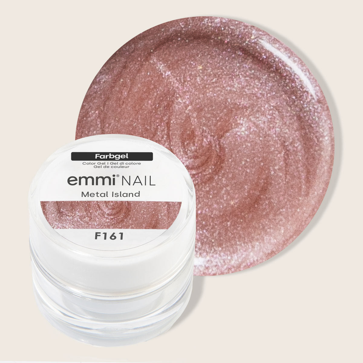 Emmi-Nail Farbgel Metal Island 5ml -F161-