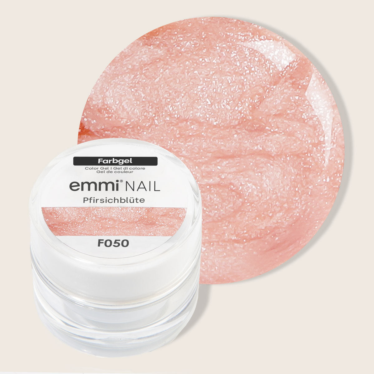 Emmi-Nail Farbgel Pfirsichblüte 5ml -F050-