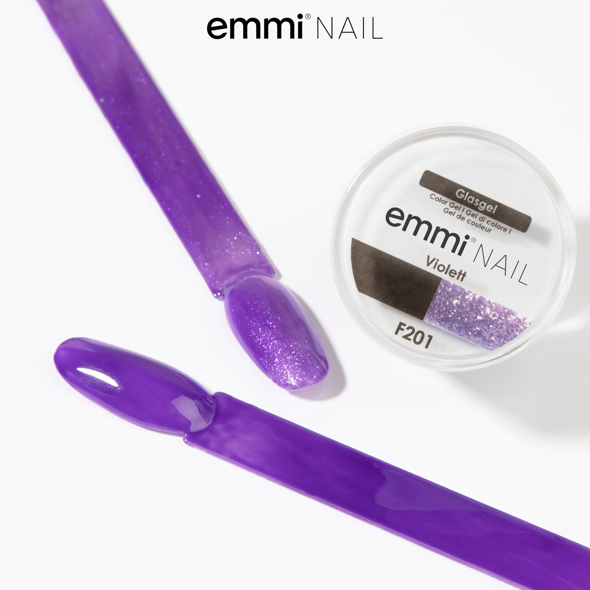 Gel Blooming / Gel de Verre Violet 5 ml -F201- 