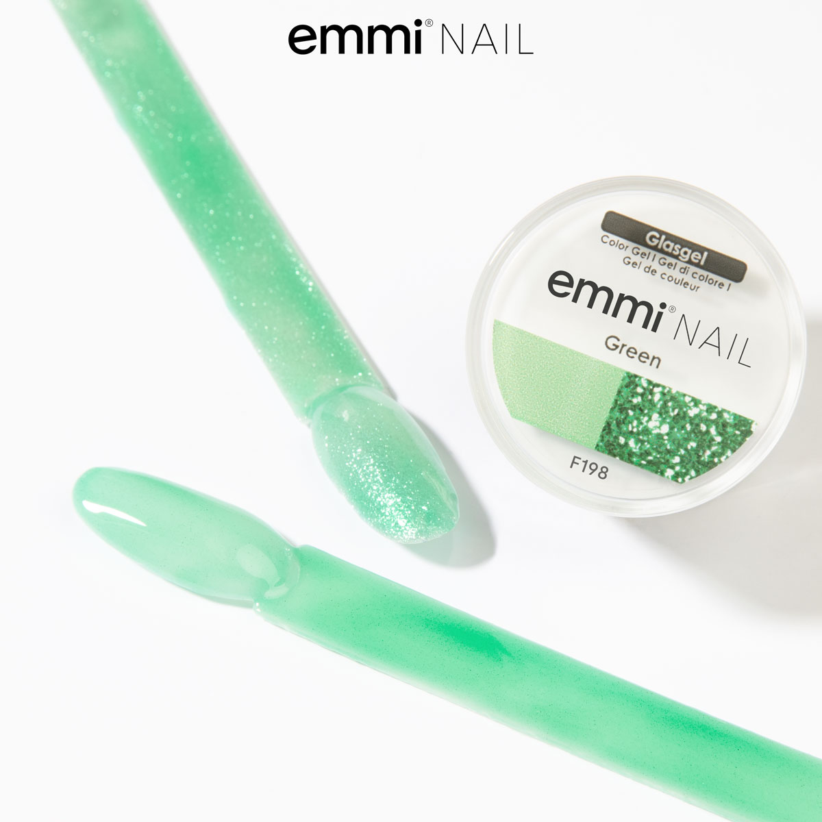 Gel Blooming / Gel de Verre Vert 5 ml -F198- 