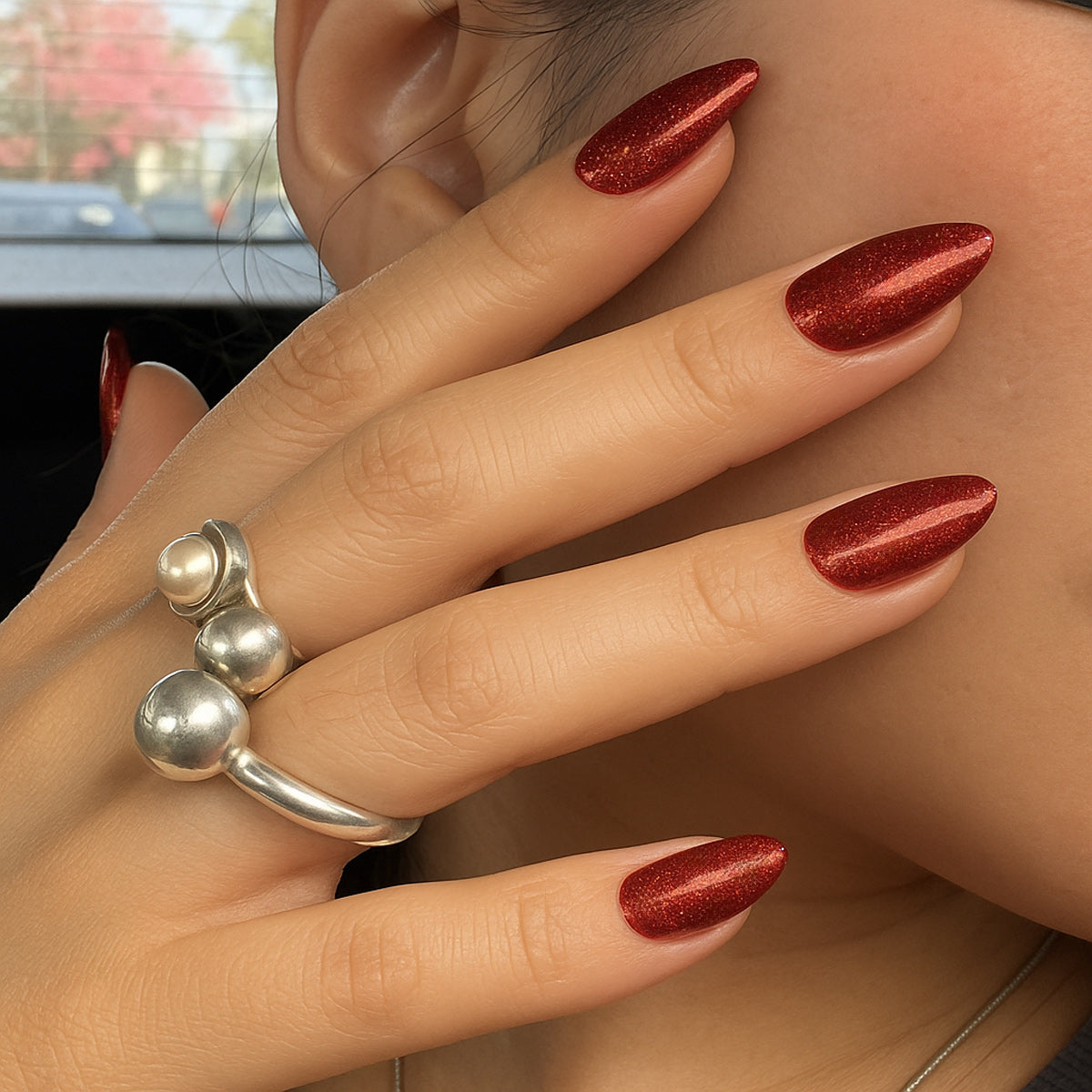 Gel de couleur Emmi-Nail Rouge Apollon 5 ml -F163-