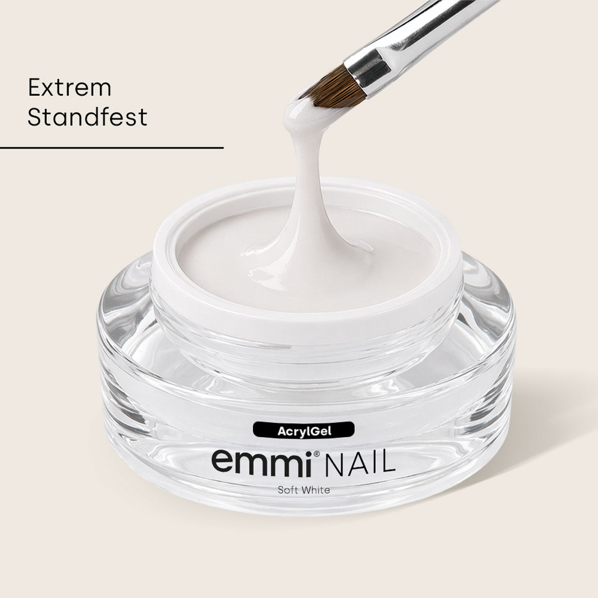 Emmi-Nail Acryl Gel Soft White 15ml