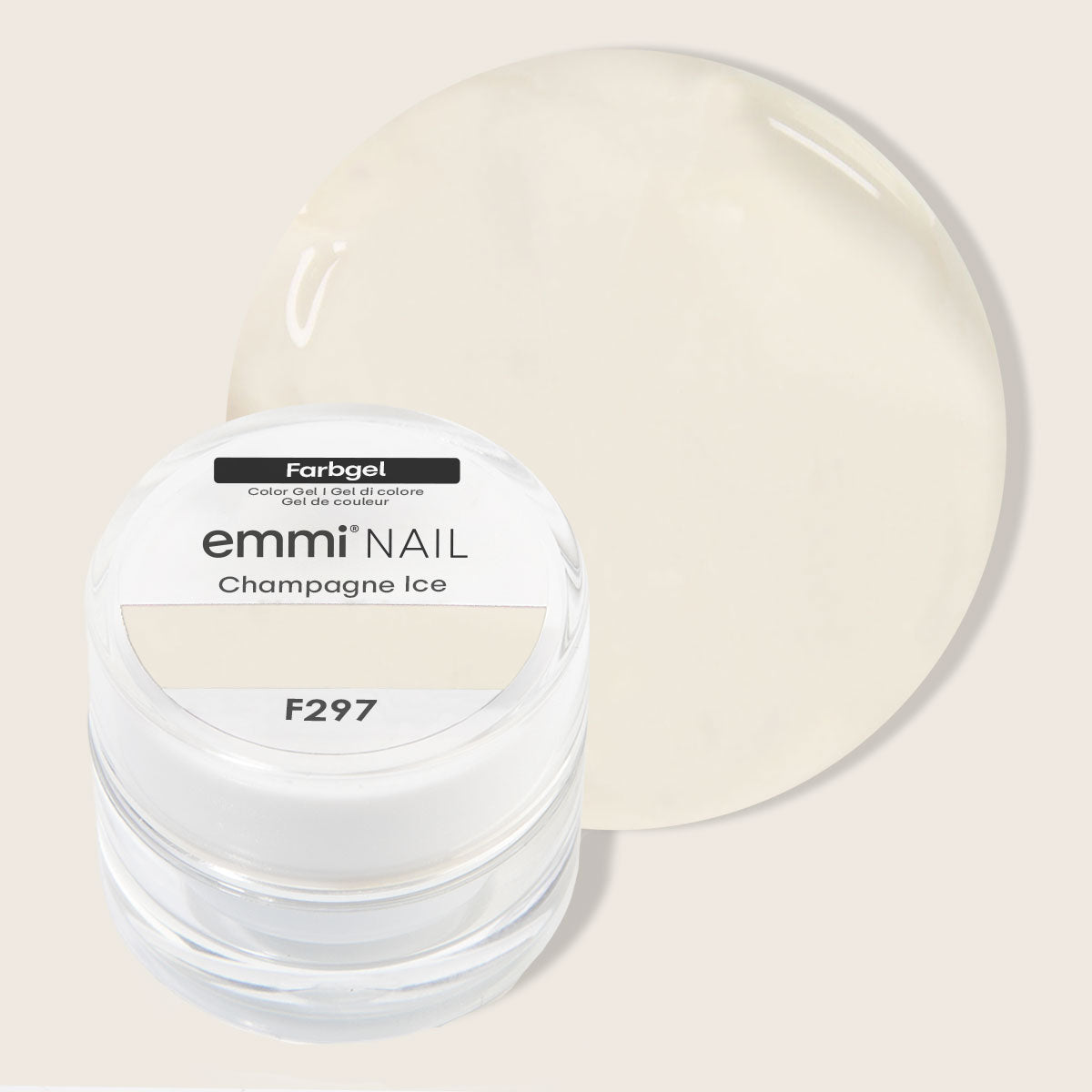 Emmi-Nail Color Gel Champagne Ice -F297-