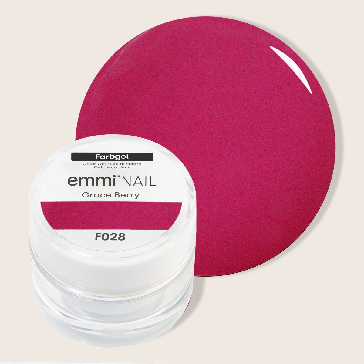 Emmi-Nail Farbgel Grace Berry 5ml -F028-