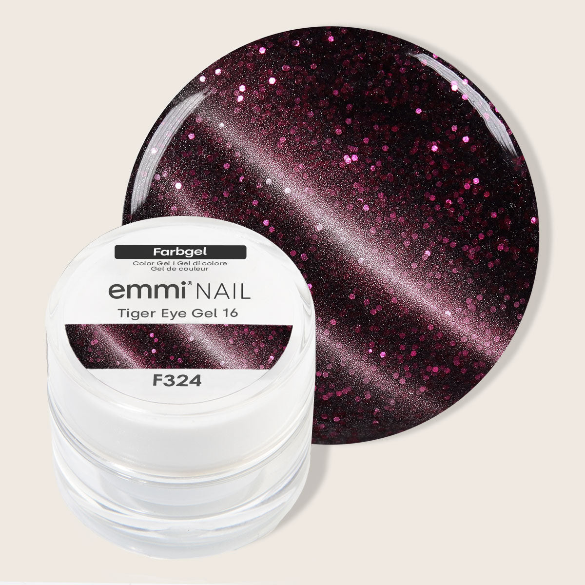 Emmi-Nail Tiger Eye Gel 16 -F324-
