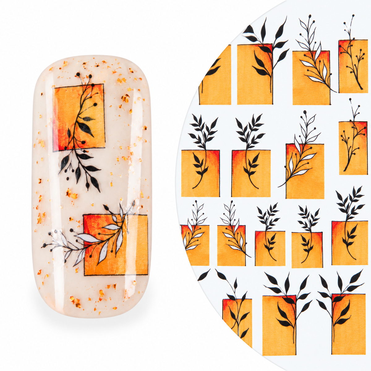Watertattoo Goldener Herbst