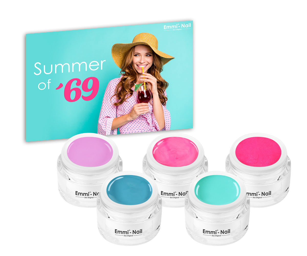 Coffret de gels de couleur « Été 69 »