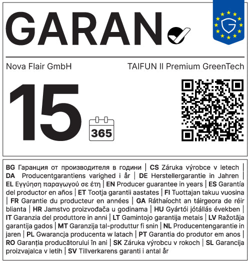 Profi-Staubabsaugung Taifun 2 Premium Greentech