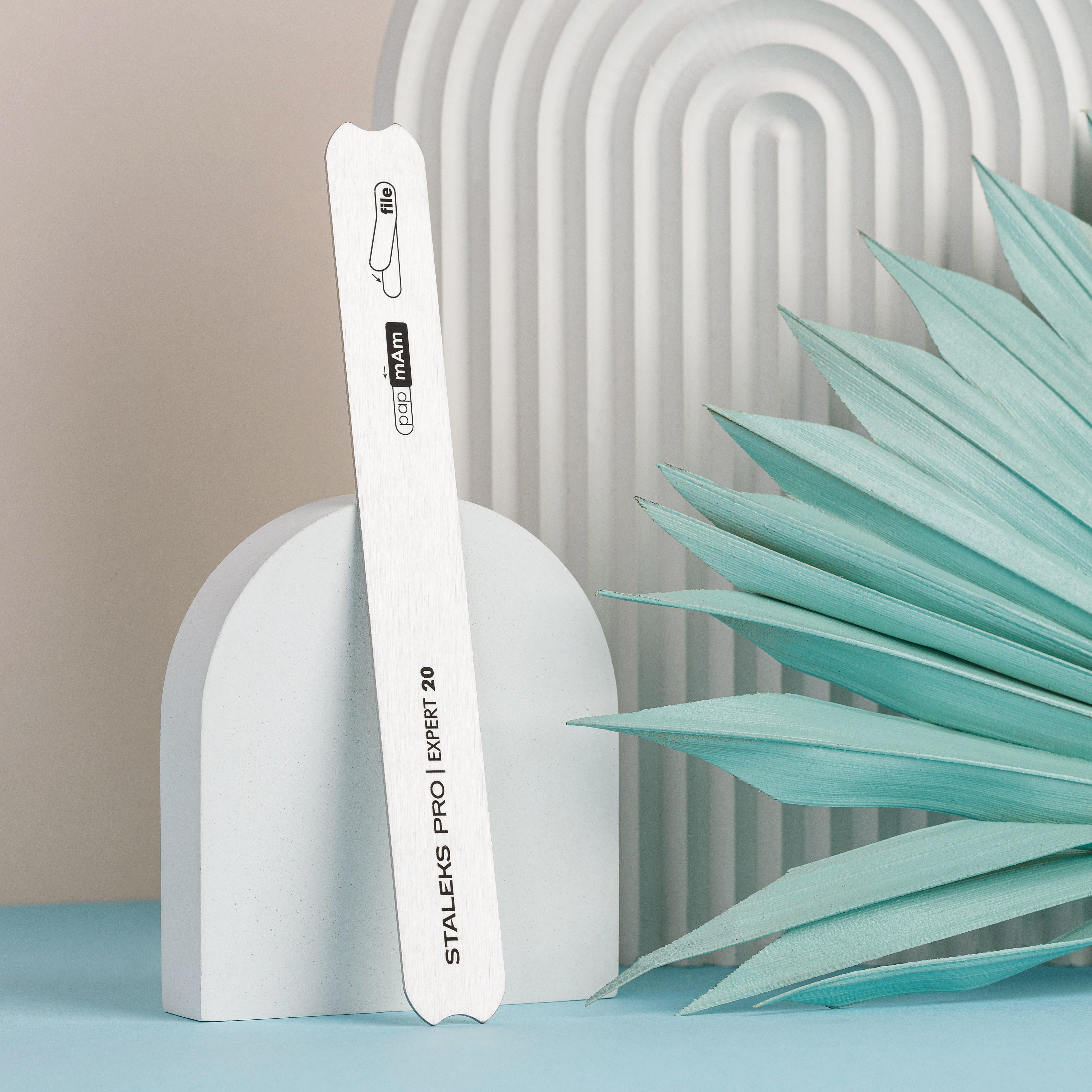 Staleks Metal Nail File, straight, EXPERT 20 Base