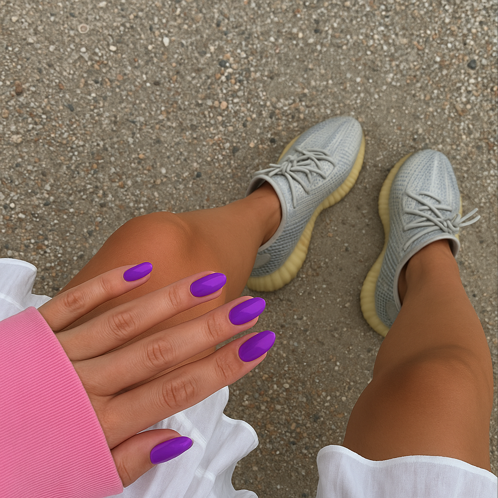 Vernis UV Shellac Violet Néon 15 ml -L053- 