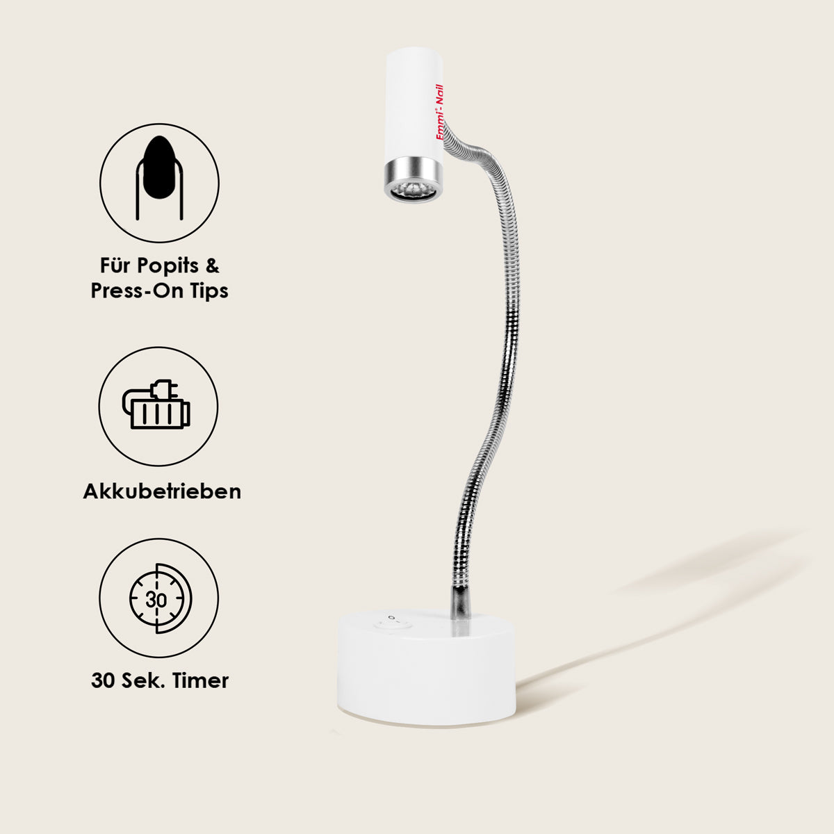 Lampe à ongles UV/LED Emmi One Touch 