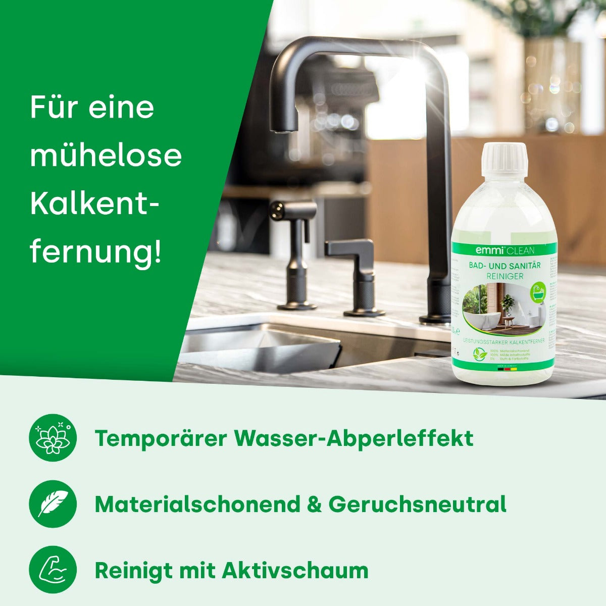 emmi-Clean Bad & Sanitärreiniger 500ml