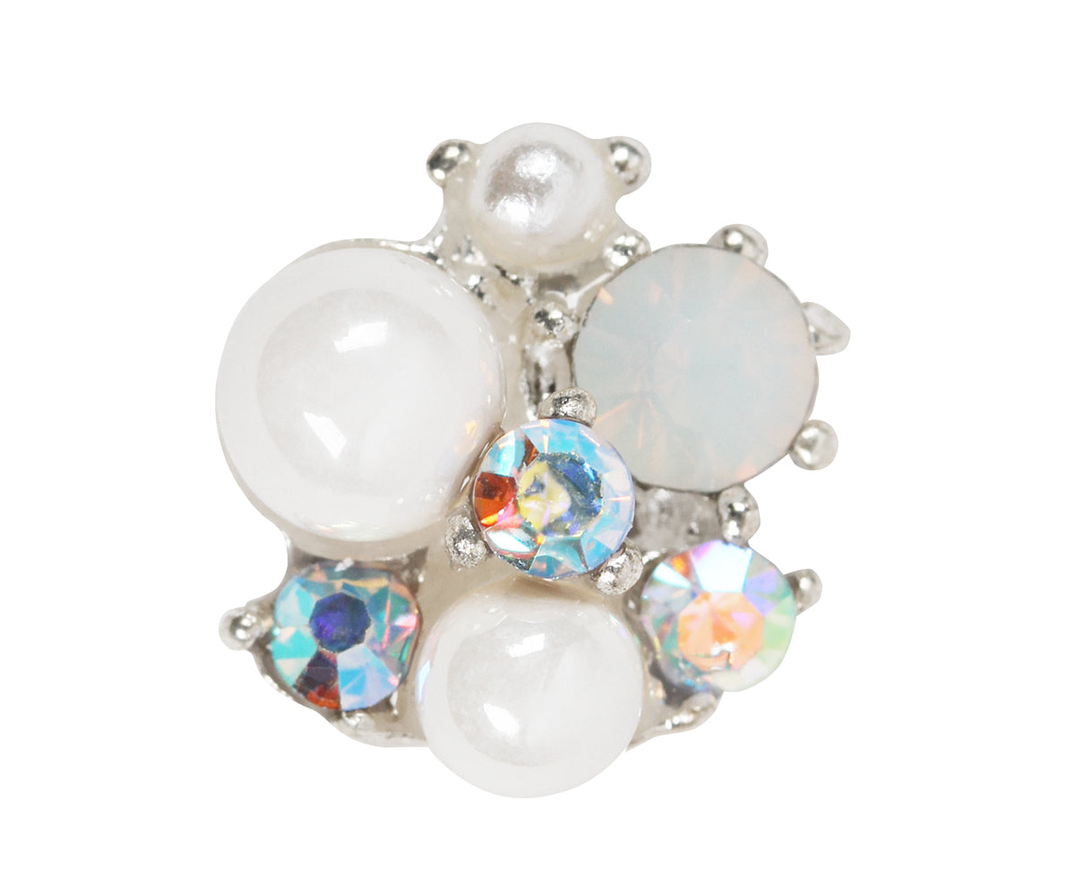 Nail Charm Brosche Perlen