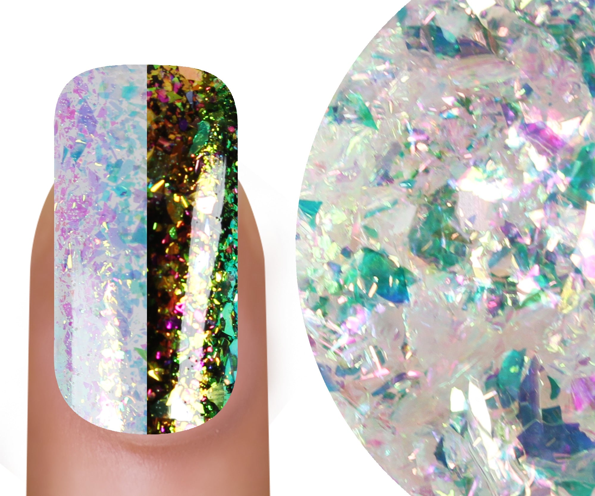 Chrome Illusion Flakes Nr 4