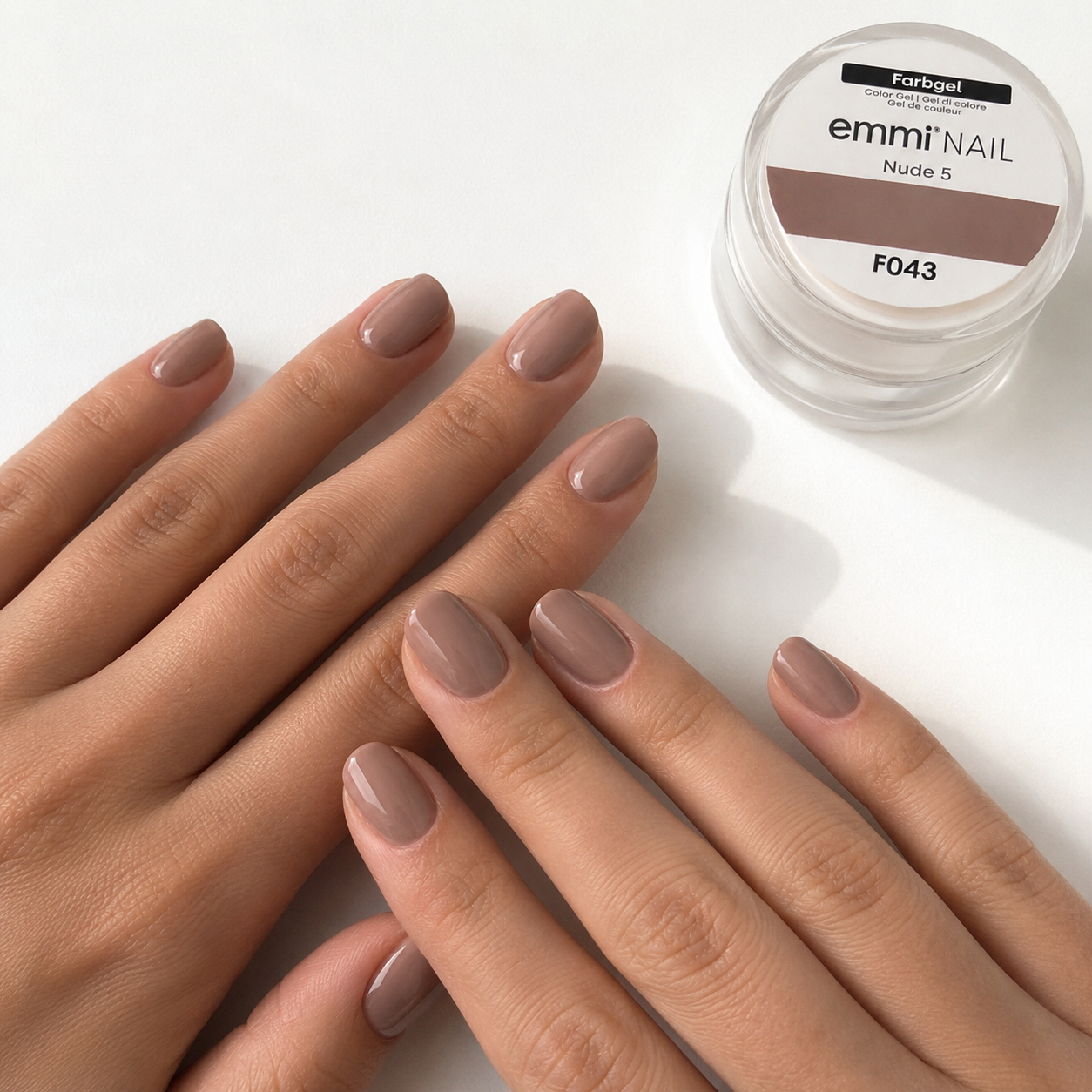 Gel de couleur Emmi-Nail Nude 5,5 ml -F043-