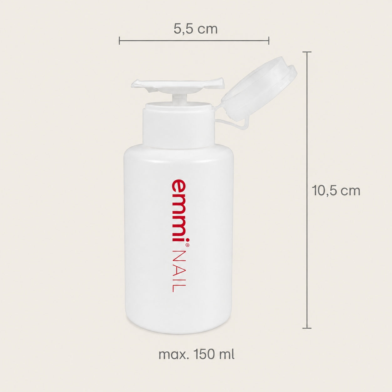 Dispenser leer 150ml  "weiß"