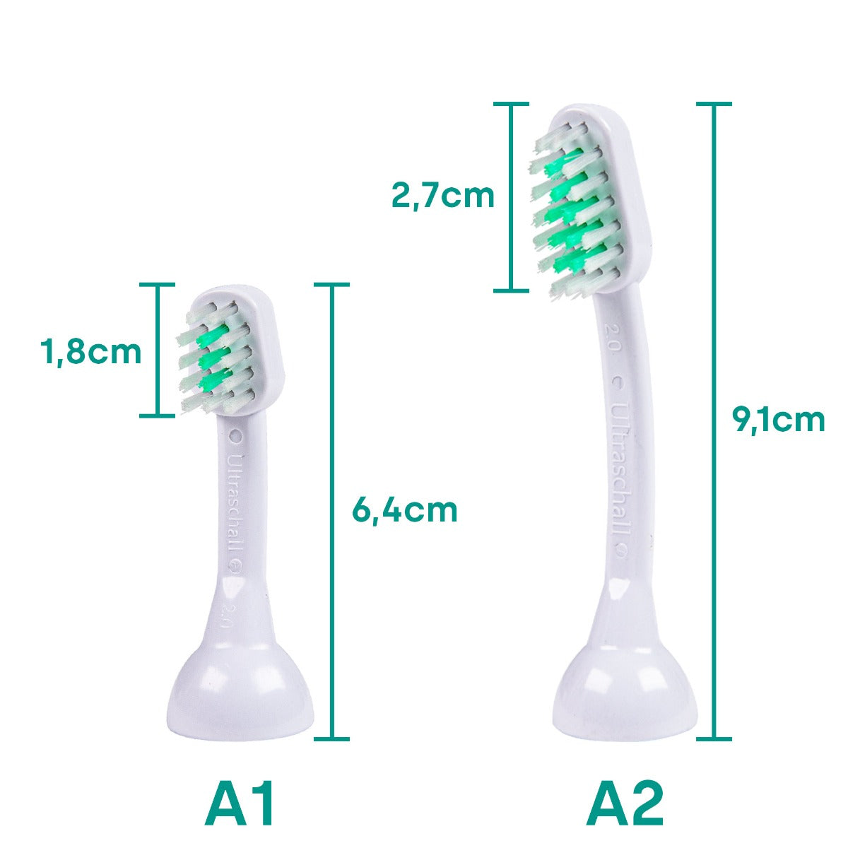 Emmi-pet A2 (M2) - Ultraschallaufsätze für Tiere