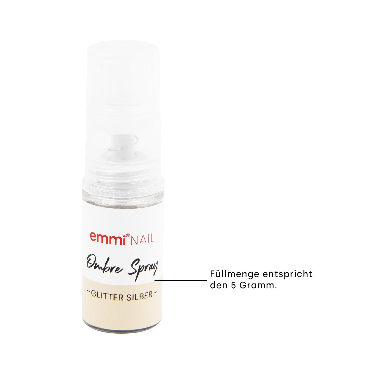 Baby Boomer Ombré Spray glitter silver 5g