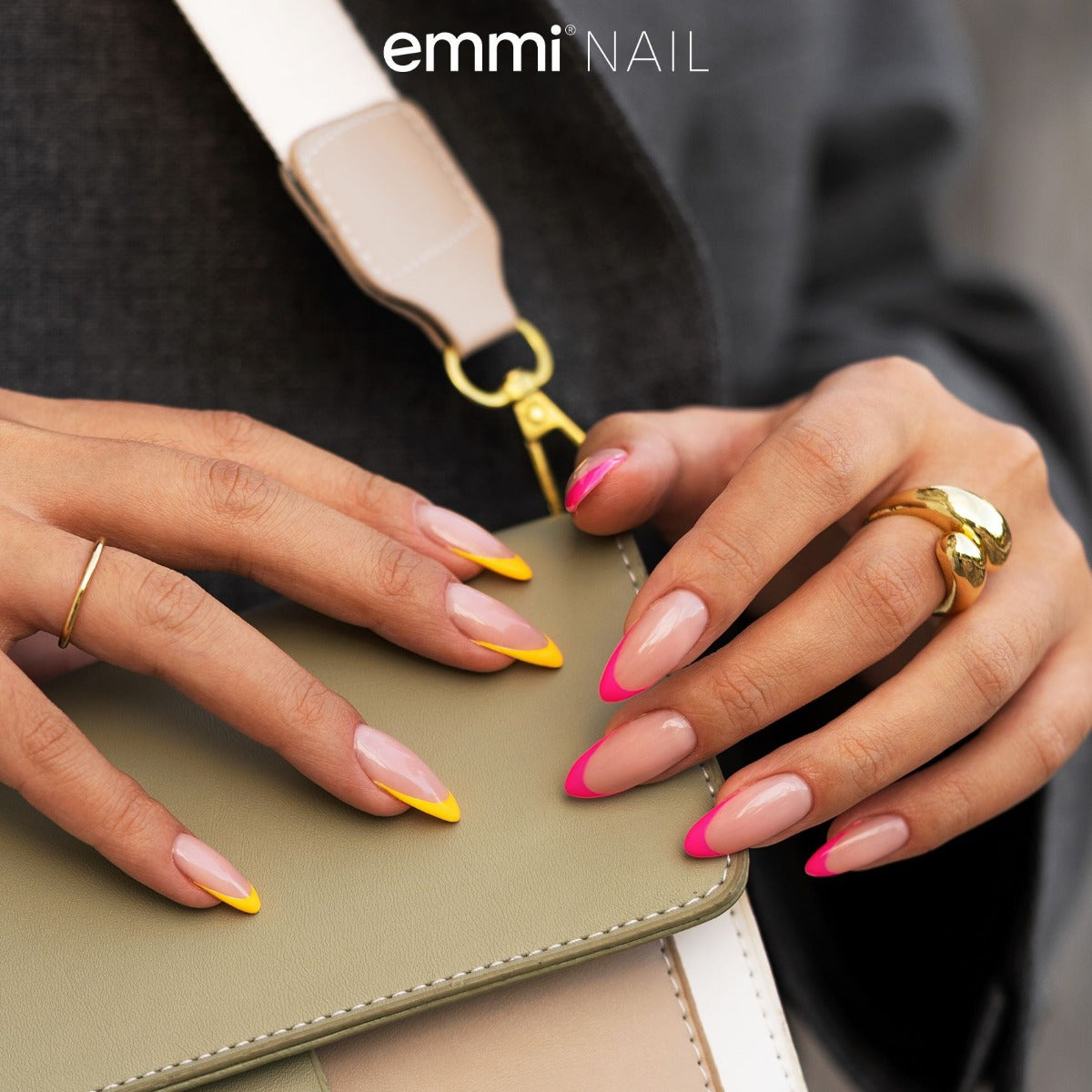 Emmi-Nail Color Gel Neon Pink 5ml -F038-