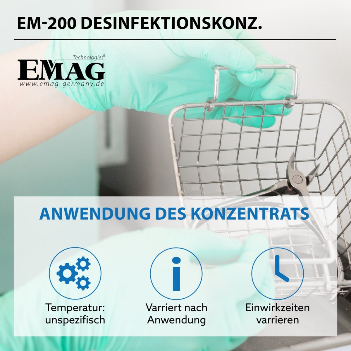 EM 200 Disinfectant Concentrate 500ml