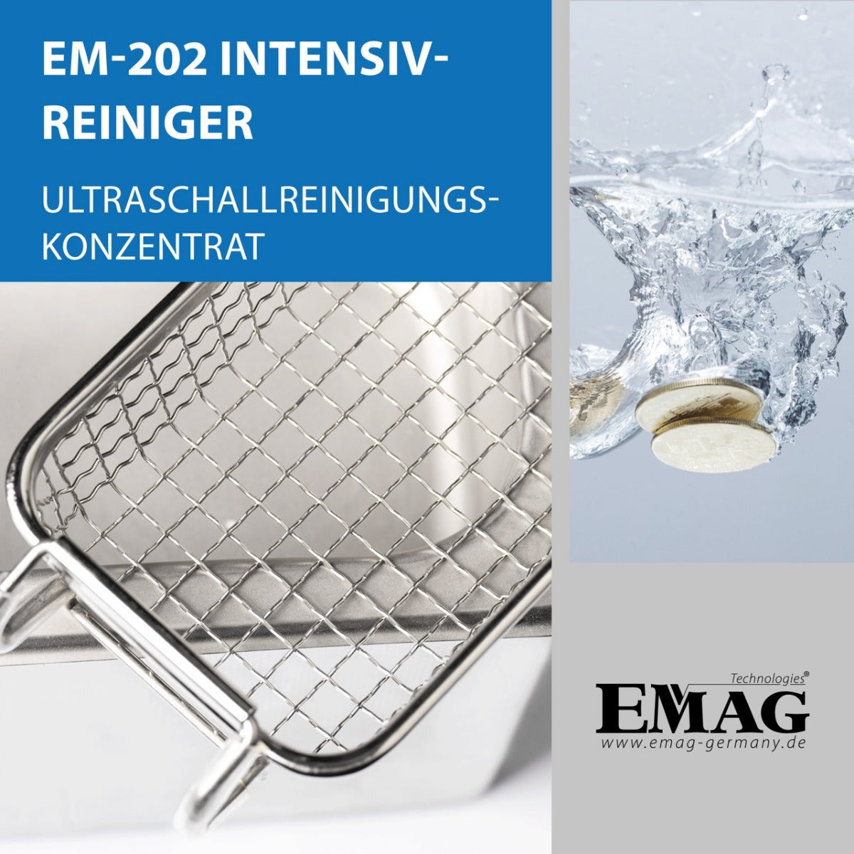 Instrumentenreiniger für Ultraschallgeräte EM-202 500ml