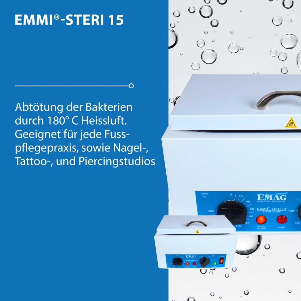 Heißluftsteri Emmi-Steri 15