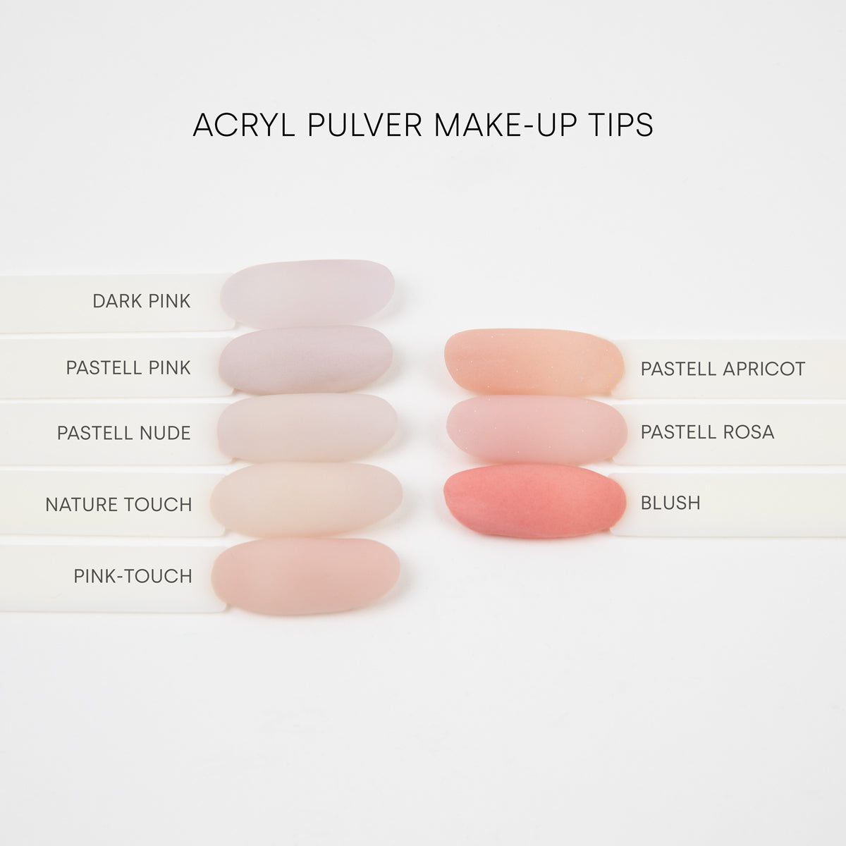 Poudre acrylique rose foncé