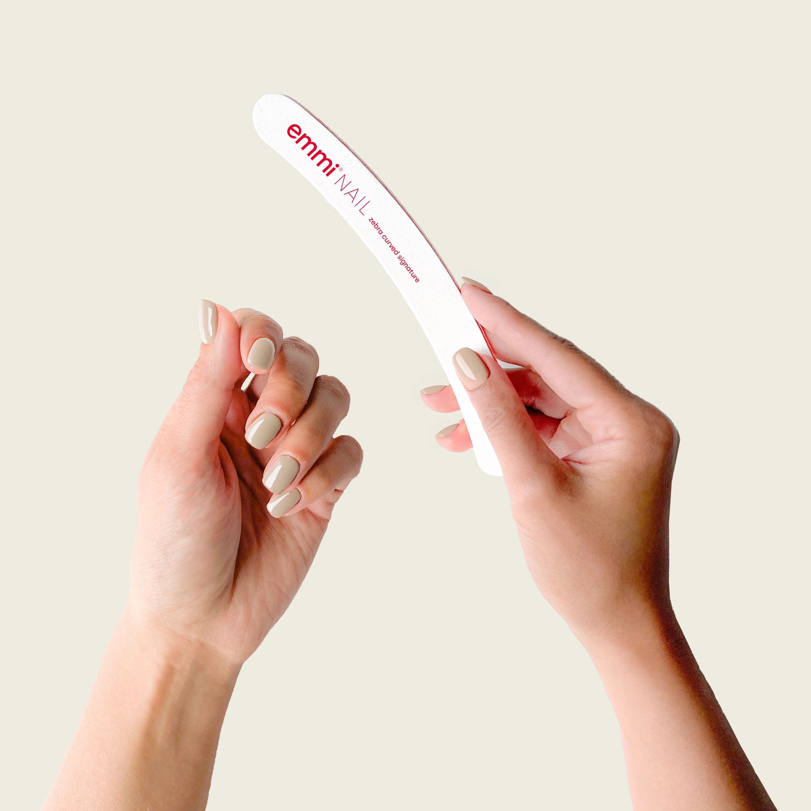 Ergonomic file zebra curved signature 100/180
