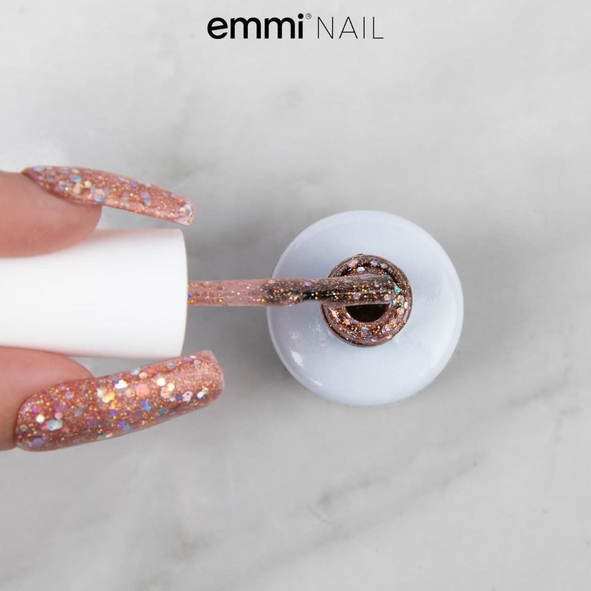 Vernis UV Shellac 3D Glitter Paradise Sand 15 ml -L452- 