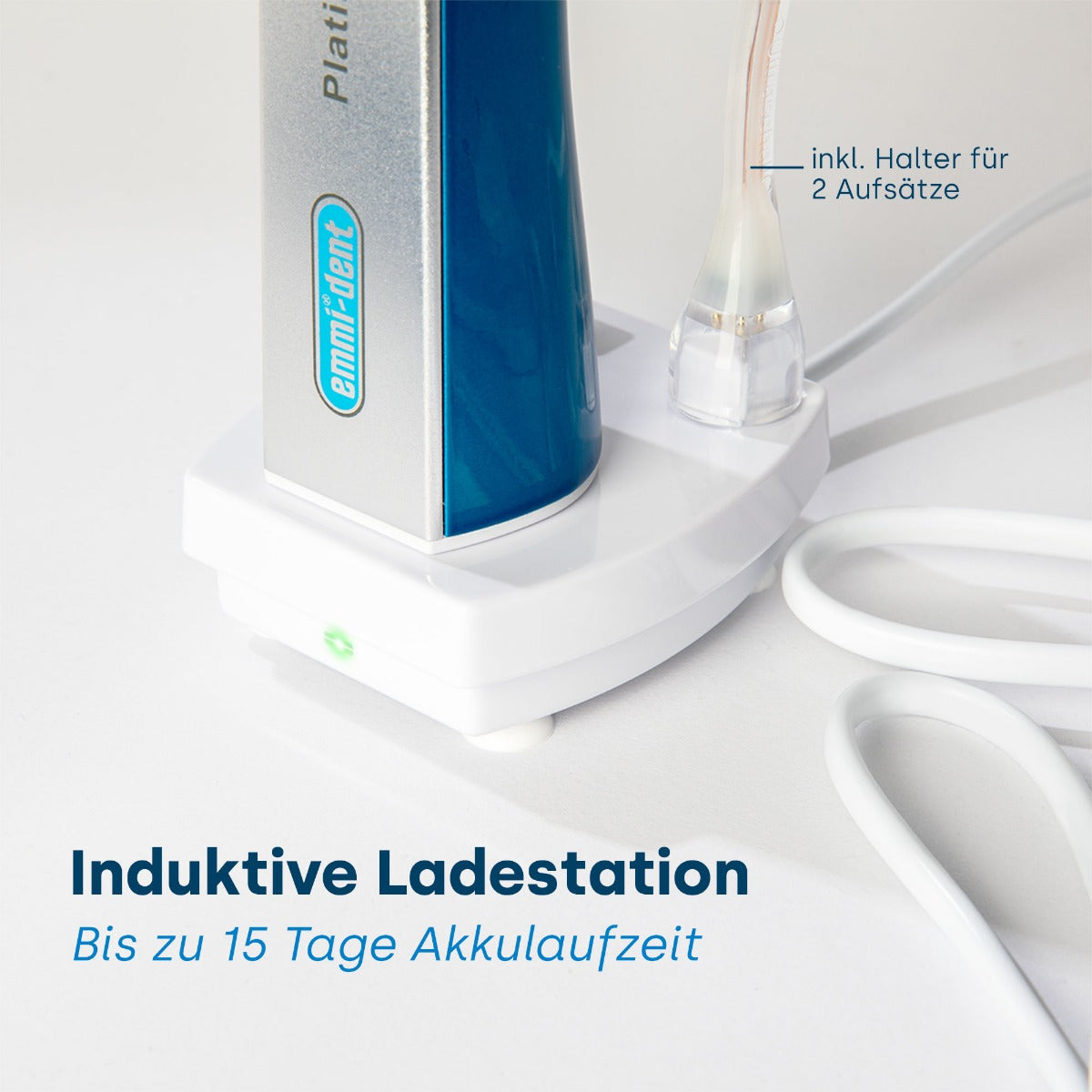 Emmi-dent Ultraschallzahnbürste Platinum Blau