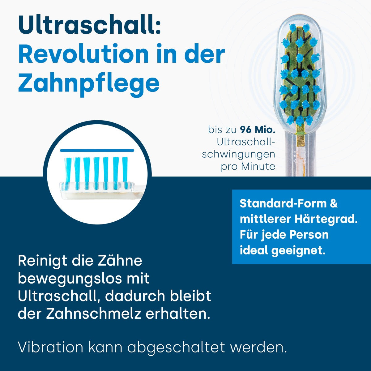Emmi-dent E4 Ultraschall Aufsatz Metallic & Go