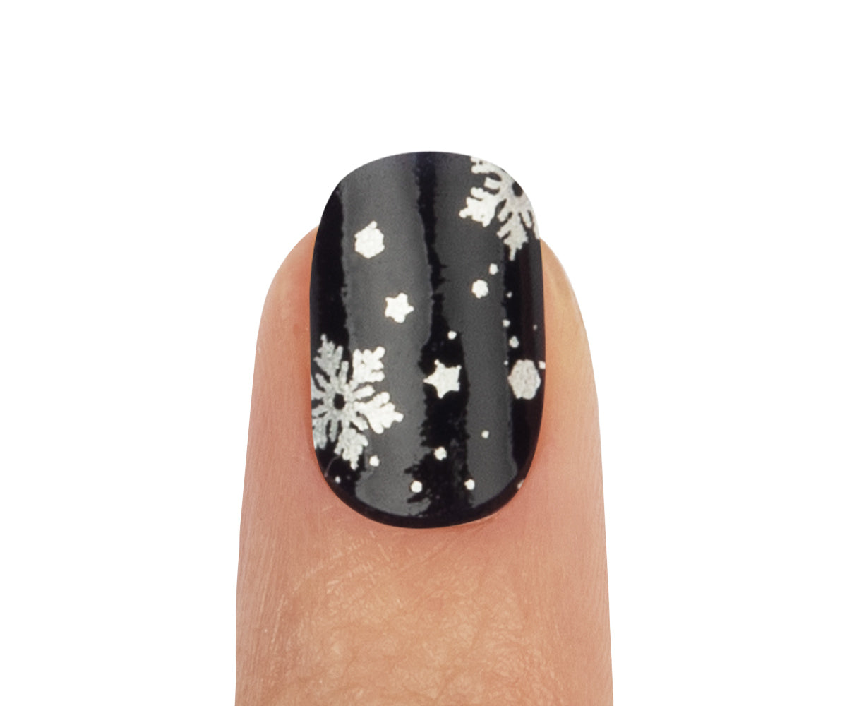 Feuilles à ongles en gel Emmi-Nail Flocons de neige 20 pièces. 