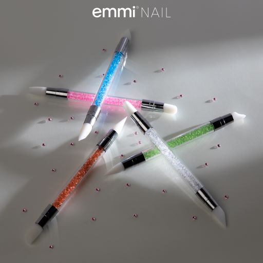 Lot de 5 pinceaux en silicone Emmi-Nail 
