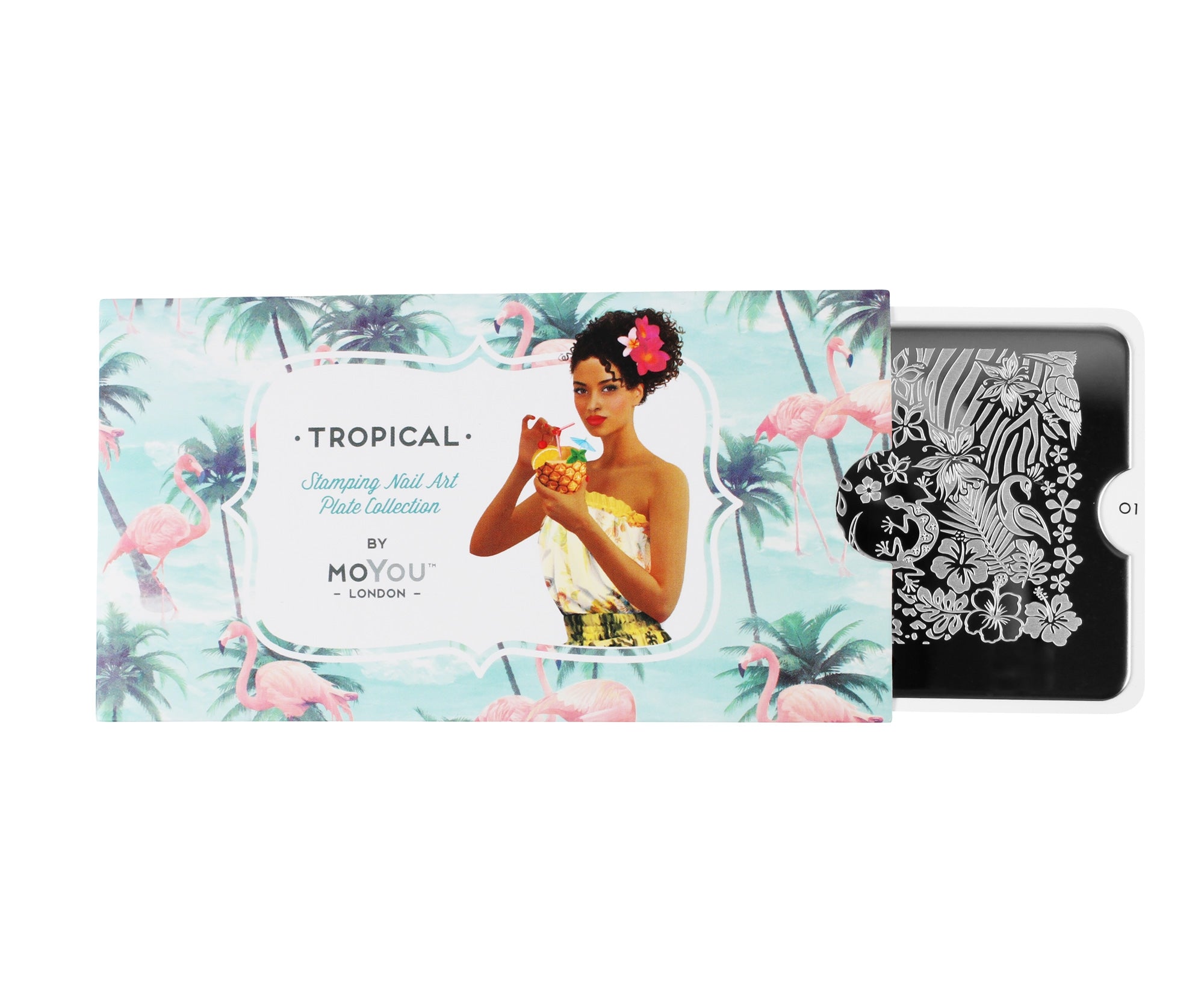 MoYou-London stencil Tropical 01