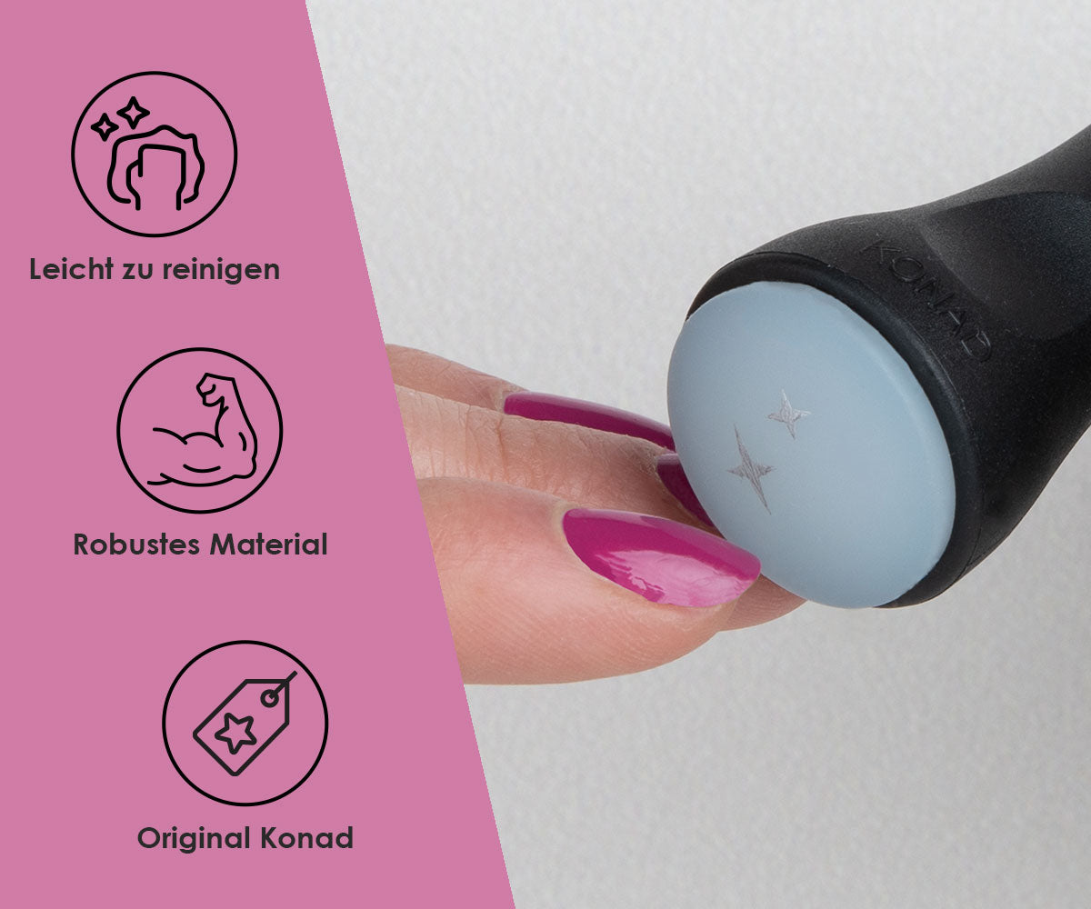 Konad 1-Way-Stempel Set "black"