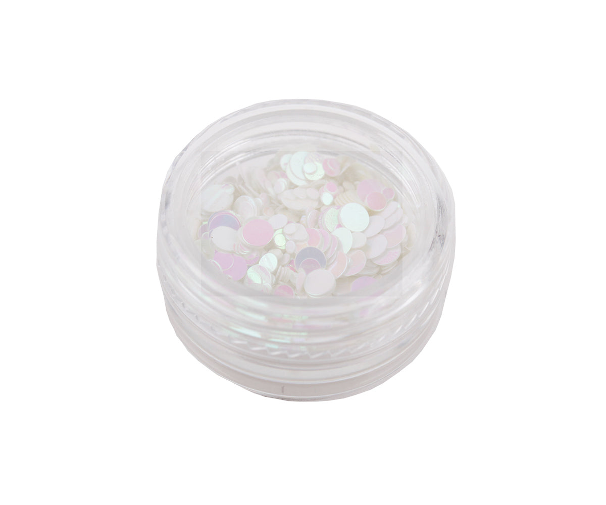 sequin mix white